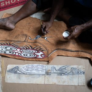 Barkcloth – Dark Cloth